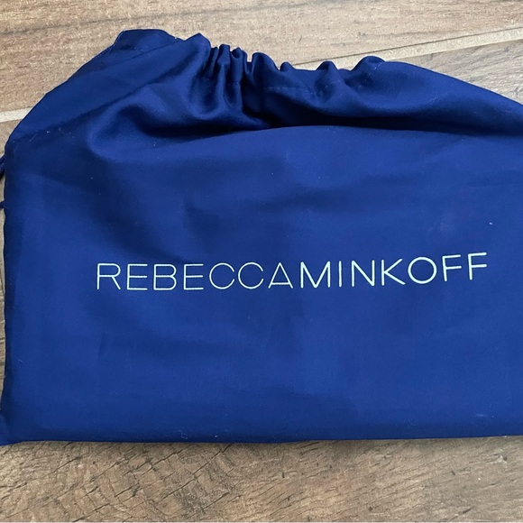 Rebecca Minkoff Black Leather Quilted Chain Strap Shoulder/Crossbody Bag - Picture 8 of 16